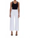 Pistola Penny High Rise Wide Leg Jean In Blizzard In White