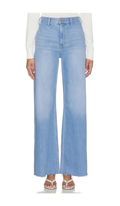 Pistola Penny High Rise Wide Leg Jeans In Blue
