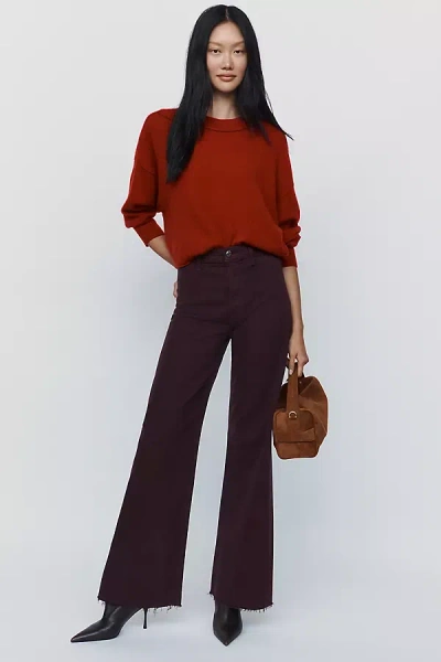 Pistola Penny High Rise Wide Leg Jeans In Black