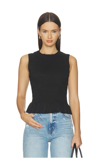Pistola Phoebe Smocked Tank In Black