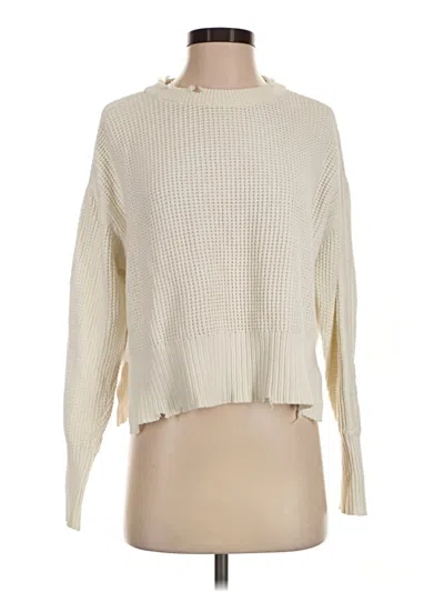 Pre-owned Pistola Pullover Sweater In Ivory