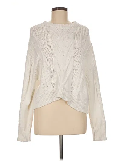 Pre-owned Pistola Pullover Sweater In Ivory
