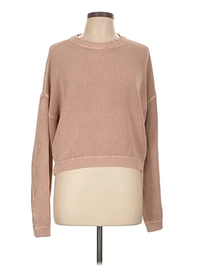 Pre-owned Pistola Pullover Sweater In Tan