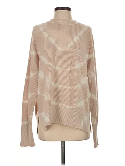 Pre-owned Pistola Pullover Sweater In Tan