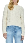 Pistola Quinn Shrunken Fisherman Sweater In Ivory