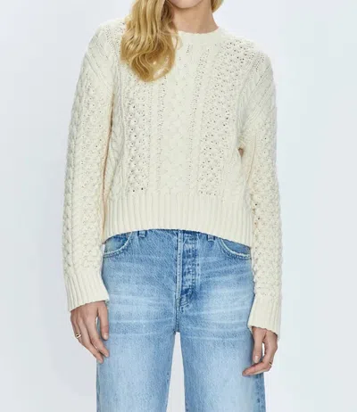 PISTOLA QUINN SWEATER IN IVORY