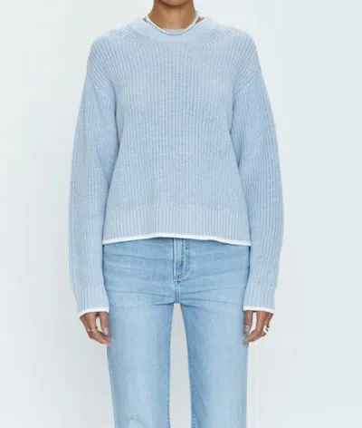 Pistola Ren All Day Knit Sweater In Blue