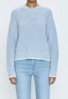 Pistola Ren Oversize Sweater In Blue