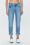 PISTOLA RILEY CUFFED ANKLE STRAIGHT LEG JEANS