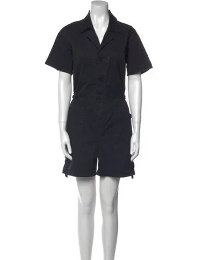 Pre-owned Pistola Romper In Black