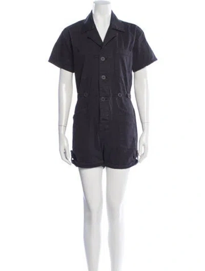 Pre-owned Pistola Romper In Black