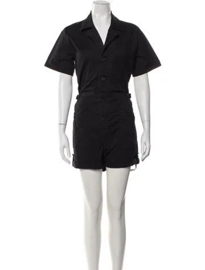 Pre-owned Pistola Romper In Black
