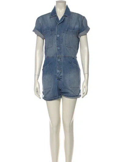 Pre-owned Pistola Romper In Blue