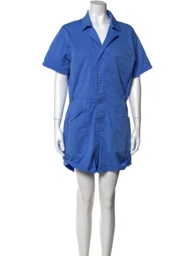 Pre-owned Pistola Romper In Blue