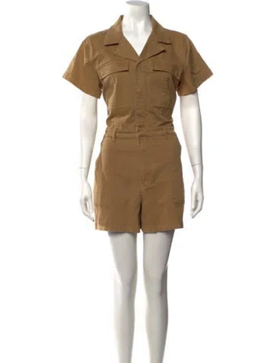 Pre-owned Pistola Romper In Brown