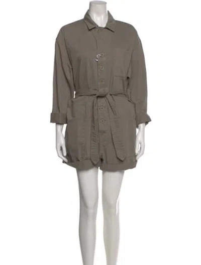 Pre-owned Pistola Romper In Green