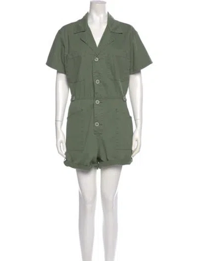 Pre-owned Pistola Romper In Green