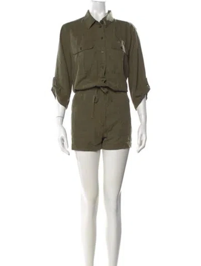 Pre-owned Pistola Romper In Green