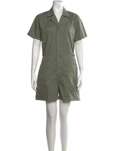 Pre-owned Pistola Romper In Green