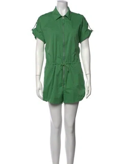 Pre-owned Pistola Romper In Green