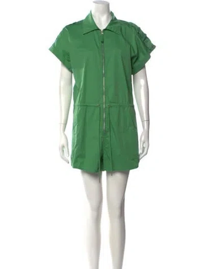 Pre-owned Pistola Romper In Green