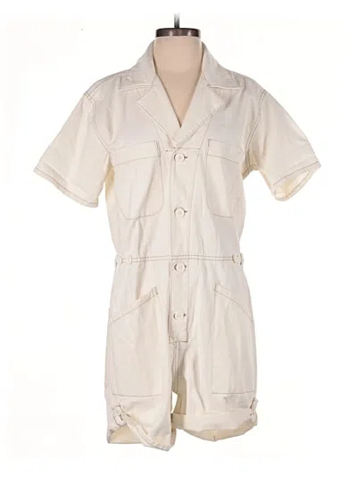 Pre-owned Pistola Romper In Ivory