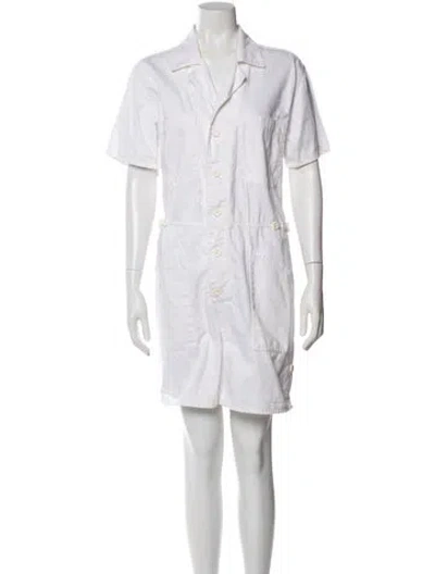 Pre-owned Pistola Romper In Neutral