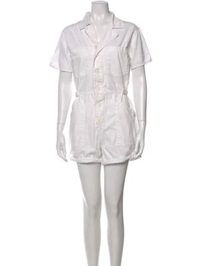Pre-owned Pistola Romper In Neutral