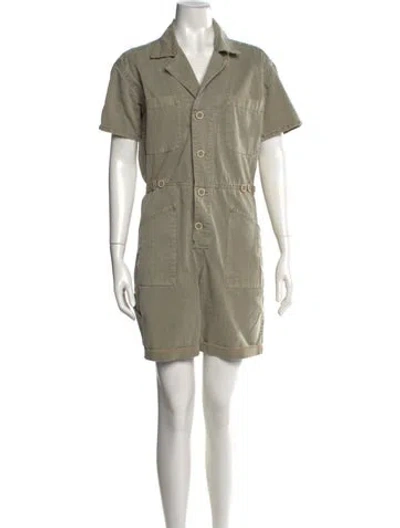 Pre-owned Pistola Romper In Neutral