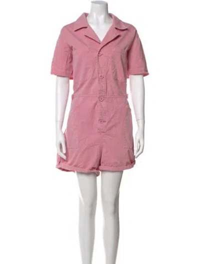 Pre-owned Pistola Romper In Pink