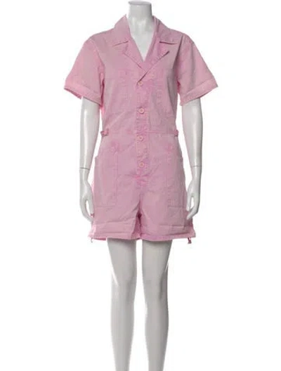 Pre-owned Pistola Romper In Pink