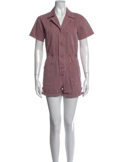 Pre-owned Pistola Romper In Pink
