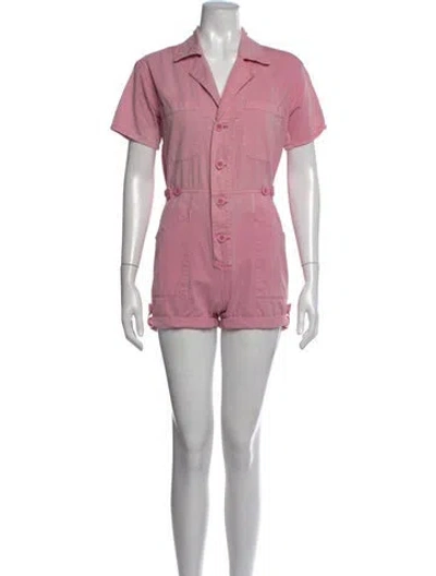 Pre-owned Pistola Romper In Pink