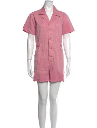 Pre-owned Pistola Romper In Pink