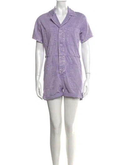 Pre-owned Pistola Romper In Purple