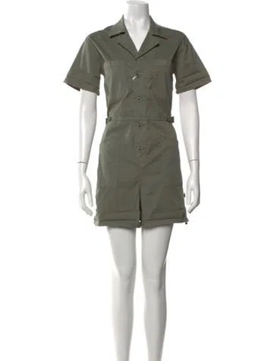 Pre-owned Pistola Romper W/ Tags In Green