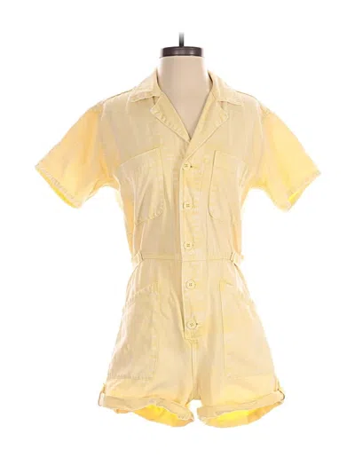 Pre-owned Pistola Romper In Yellow