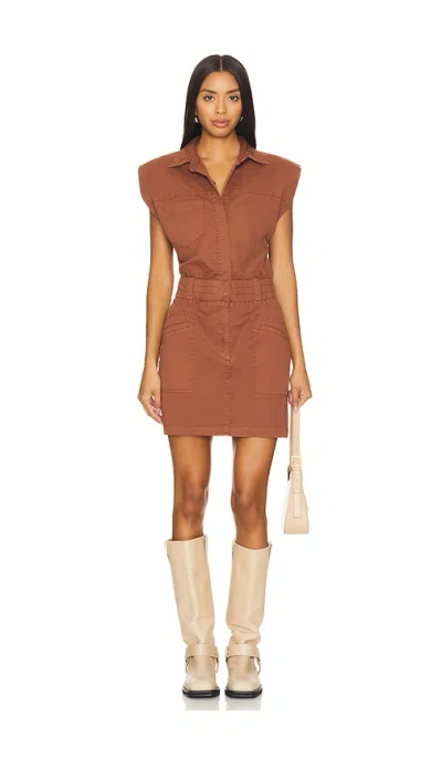 Pistola Rosie Dress In Praline