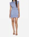 Pistola Rosie Cap Sleeve Stretch Cotton Minidress In Multi