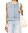 Pistola Rue Pop Over Swing Shirt In Berkeley In Black