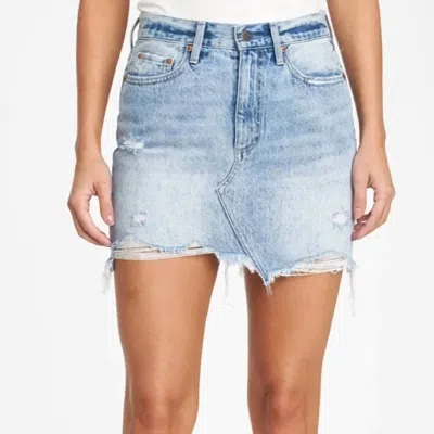 Pistola Rumi Denim Skirt In Dolores Park In Multi