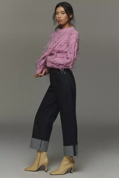 Pistola Ryder High Waist Straight Leg Jeans In Blue