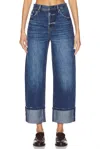 Pistola Ryder High Rise Striaght Jeans In Fulton In Blue