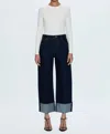 Pistola Ryder High Waist Straight Leg Jeans In Countdown In Blue