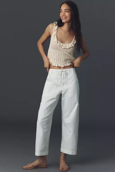 Pistola Sabrina Curve Utility Pants In White