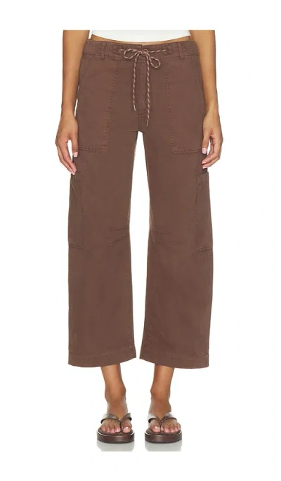 Pistola Sabrina Curved Utility Pant In White