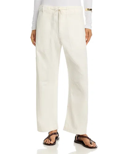 Pistola Sabrina Curved Utility Pants In White