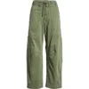 Pistola Sabrina High Waist Barrel Twill Utility Pants In Meadow