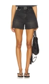 Pistola Saige High Waist Denim Shorts