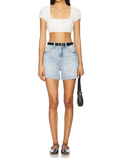 Pistola Saige High Rise Short In Berkeley In Multi